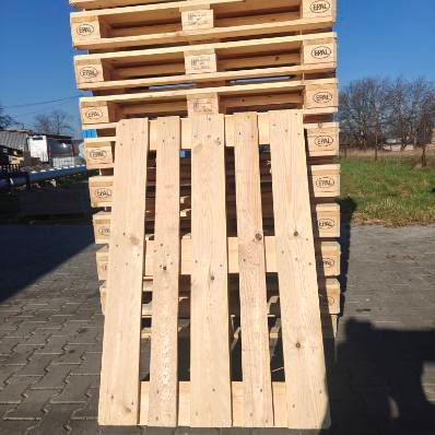 Holz-Europalette Euro EPAL neu 1200x800x144 mm IPPC – Bild 3