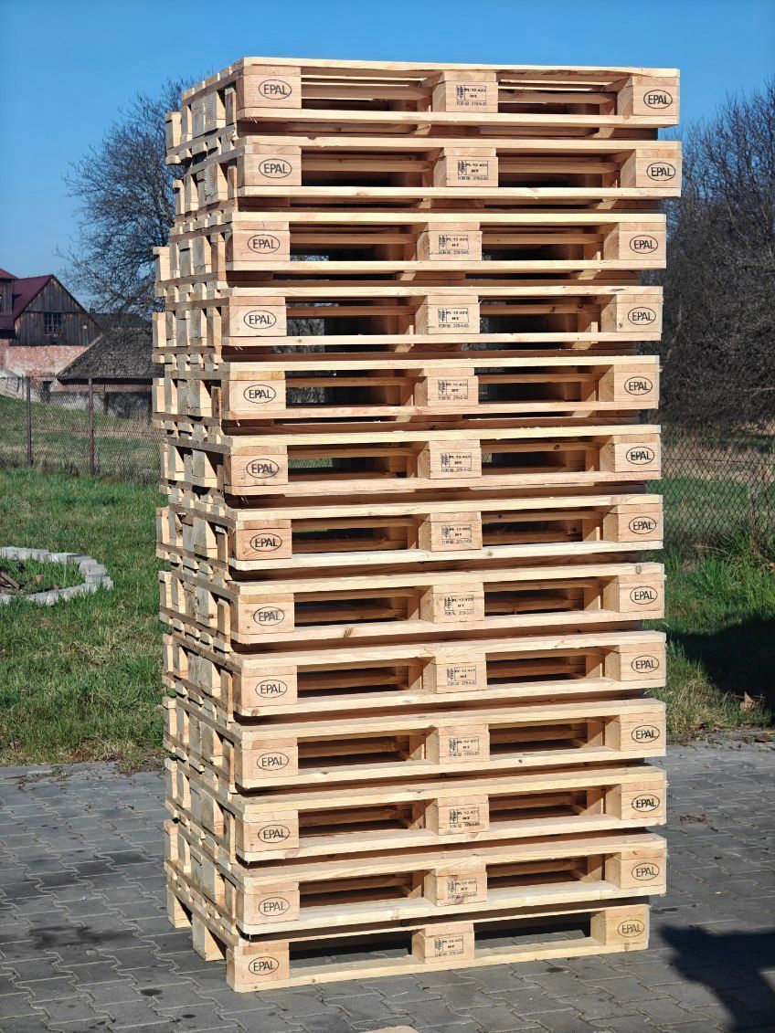 Holz-Europalette Euro EPAL neu 1200x800x144 mm IPPC – Bild 5