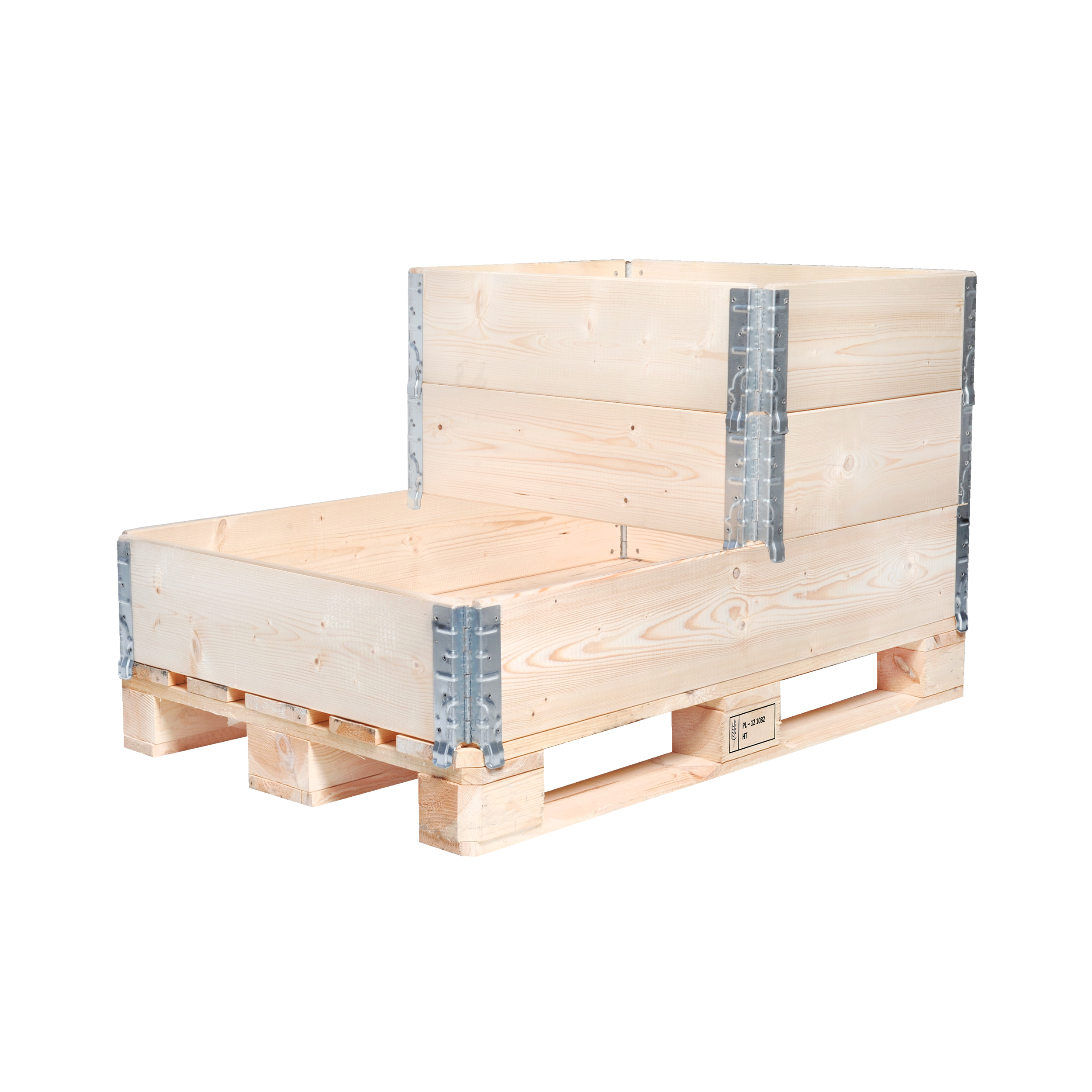 Palettenaufsatzrahmen 800 x 600 mm – Qualität 1 (Güteklasse 1) – Bild 2